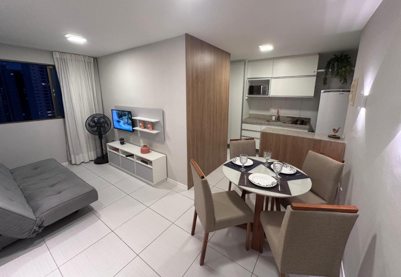 Flat - Boa Viagem Para Ate 5 Pessoas, Andar Alto Vista Mar, Piscina, Wifi 500Mbps, Recife Luaran gambar